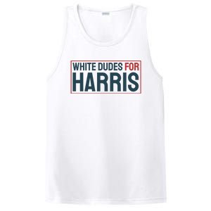 White Dudes For Harris 2024 PosiCharge Competitor Tank