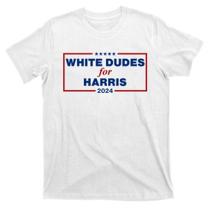 White Dudes For Harris 2024 T-Shirt