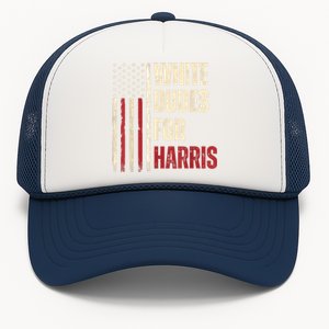 White Dudes For Kamala Harris 2024 For President Election Kamalaharris Trucker Hat