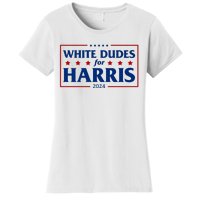 White Dudes For Harris 2024 Women's T-Shirt