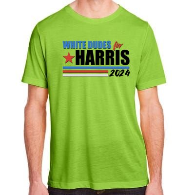 White Dudes For Kamala Harris 2024 Adult ChromaSoft Performance T-Shirt