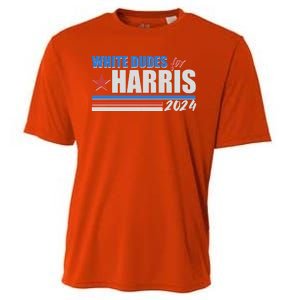 White Dudes For Kamala Harris 2024 Cooling Performance Crew T-Shirt