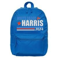 White Dudes For Kamala Harris 2024 16 in Basic Backpack