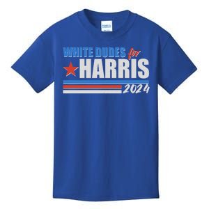 White Dudes For Kamala Harris 2024 Kids T-Shirt