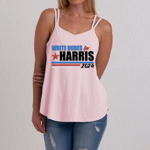 White Dudes For Kamala Harris 2024 Women's Strappy Tank