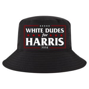 White Dudes For Harris 2024 Cool Comfort Performance Bucket Hat