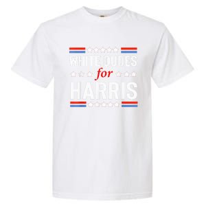 White Dudes For Kamala Harris President 2024 Election Kamalaharris Garment-Dyed Heavyweight T-Shirt