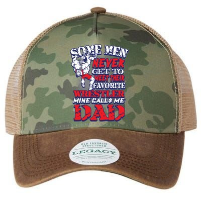 Wrestling Dad Gift Gift Coach Gift Legacy Tie Dye Trucker Hat