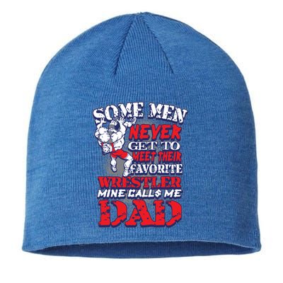 Wrestling Dad Gift Gift Coach Gift Sustainable Beanie