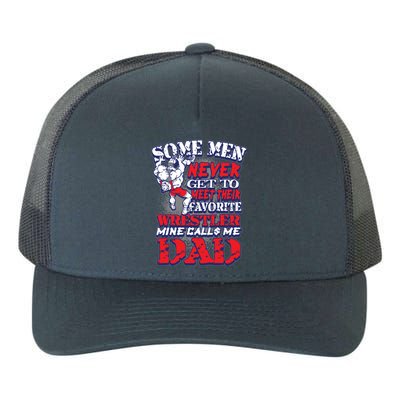 Wrestling Dad Gift Gift Coach Gift Yupoong Adult 5-Panel Trucker Hat