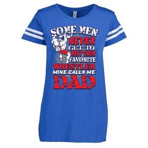 Wrestling Dad Gift Gift Coach Gift Enza Ladies Jersey Football T-Shirt