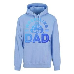 Wrestling Dad Gift Wrestle Lover Daddy Wrestler Gift Unisex Surf Hoodie