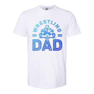 Wrestling Dad Gift Wrestle Lover Daddy Wrestler Gift Softstyle® CVC T-Shirt