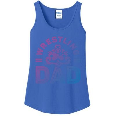 Wrestling Dad Gift Wrestle Lover Daddy Wrestler Gift Ladies Essential Tank