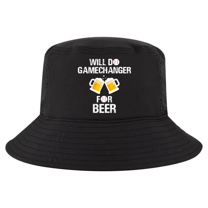 Will Do Gamechanger For Beer Funny Baseball Cool Comfort Performance Bucket Hat