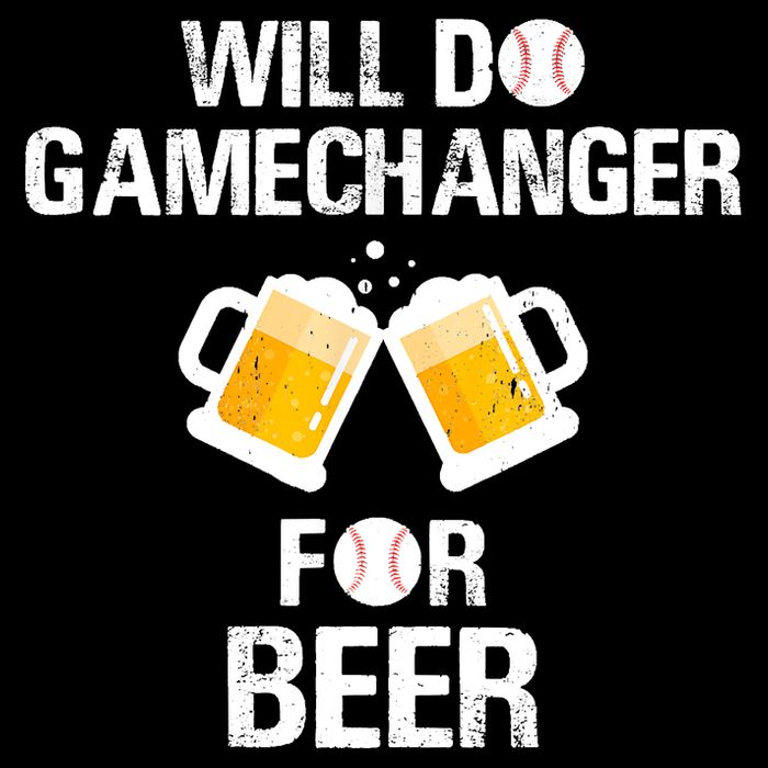 Will Do Gamechanger For Beer Funny Baseball Magnet