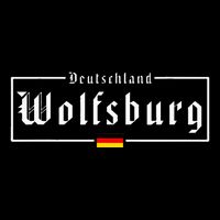 Wolfsburg Deutschland Germany German Flag Toddler T-Shirt