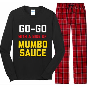 Washington Dc Go Go Music With A Side Of Mumbo Sauce Long Sleeve Pajama Set