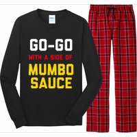 Washington Dc Go Go Music With A Side Of Mumbo Sauce Long Sleeve Pajama Set