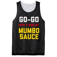 Washington Dc Go Go Music With A Side Of Mumbo Sauce Mesh Reversible Basketball Jersey Tank