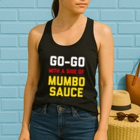 Washington Dc Go Go Music With A Side Of Mumbo Sauce Womens Tank Top