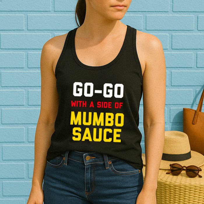 Washington Dc Go Go Music With A Side Of Mumbo Sauce Womens Tank Top
