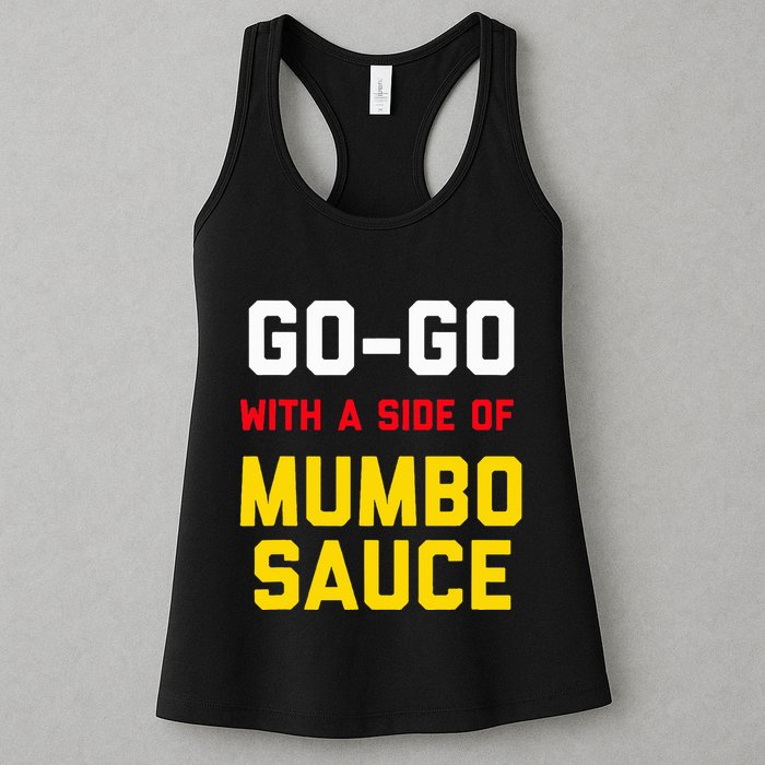 Washington Dc Go Go Music With A Side Of Mumbo Sauce Womens Tank Top