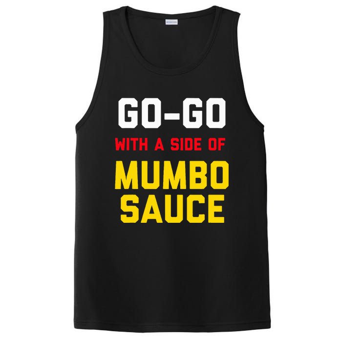 Washington Dc Go Go Music With A Side Of Mumbo Sauce PosiCharge Competitor Tank