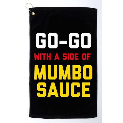 Washington Dc Go Go Music With A Side Of Mumbo Sauce Golf Towel