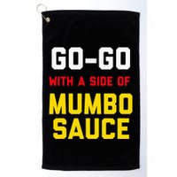Washington Dc Go Go Music With A Side Of Mumbo Sauce Golf Towel