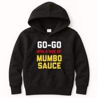Washington Dc Go Go Music With A Side Of Mumbo Sauce Kids Hoodie