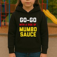 Washington Dc Go Go Music With A Side Of Mumbo Sauce Kids Hoodie