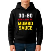 Washington Dc Go Go Music With A Side Of Mumbo Sauce Kids Hoodie