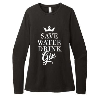 Water Drink Gin Womens CVC Long Sleeve Shirt