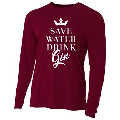 Water Drink Gin Cooling Performance Long Sleeve Crew