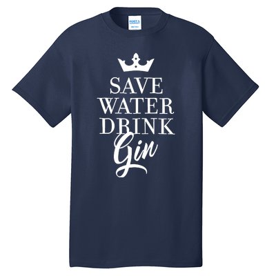 Water Drink Gin Tall T-Shirt