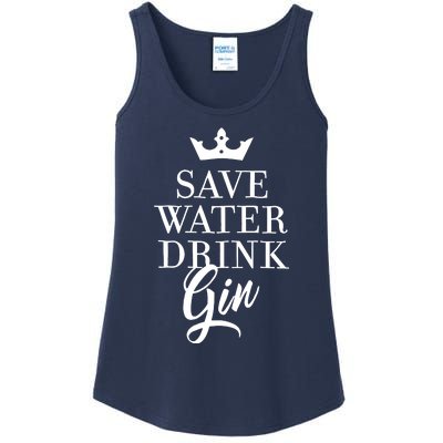 Water Drink Gin Ladies Essential Tank