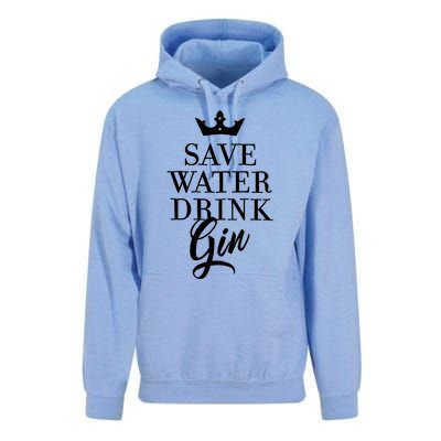 Water Drink Gin Unisex Surf Hoodie