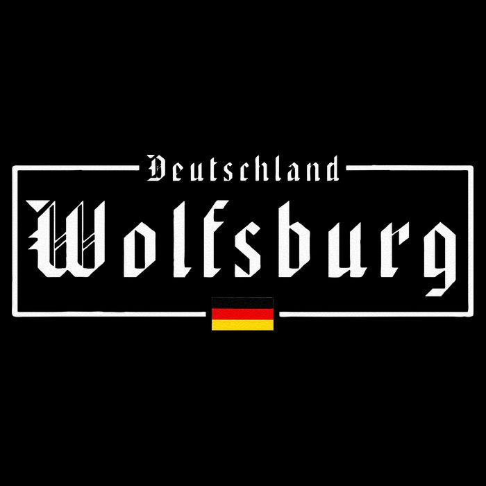 Wolfsburg Deutschland Germany German Flag Cooling Performance Crew T-Shirt