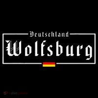 Wolfsburg Deutschland Germany German Flag T-Shirt