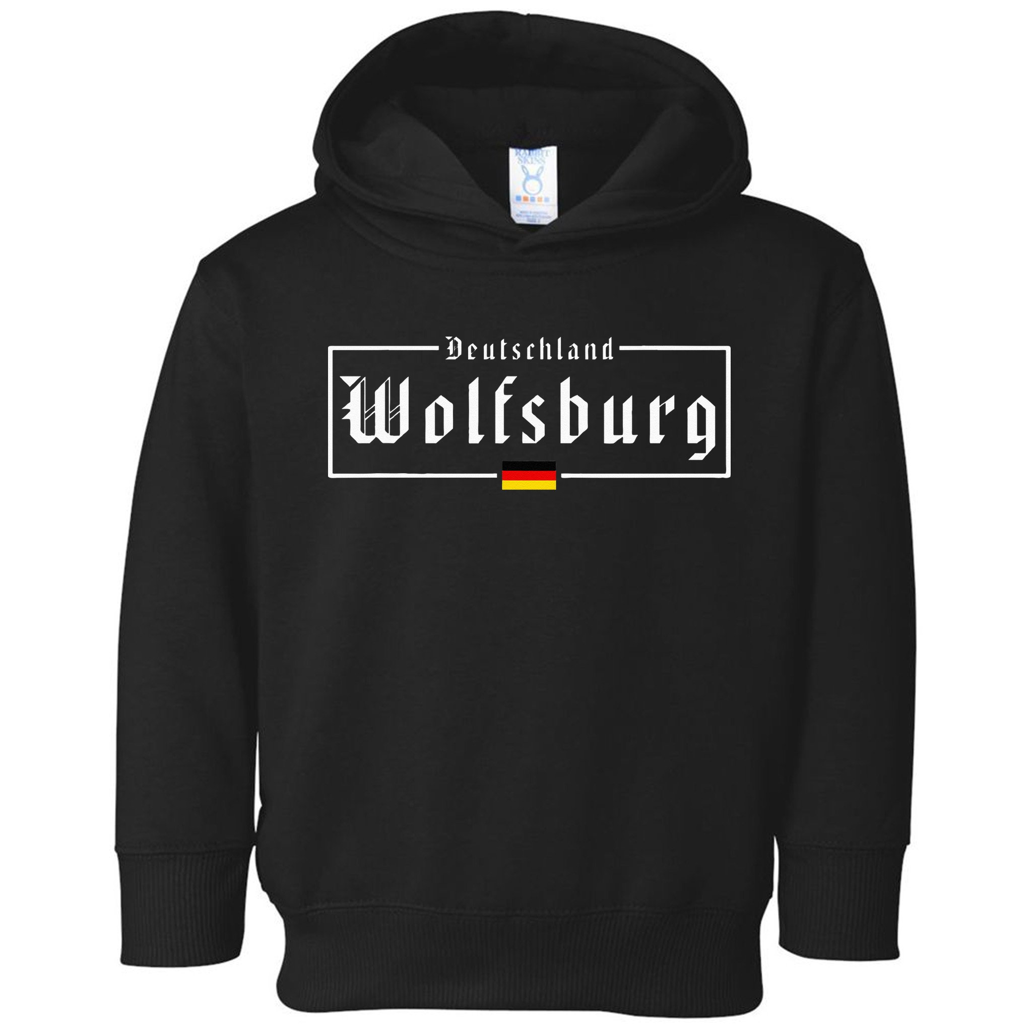 Wolfsburg Deutschland Germany German Flag Toddler Hoodie