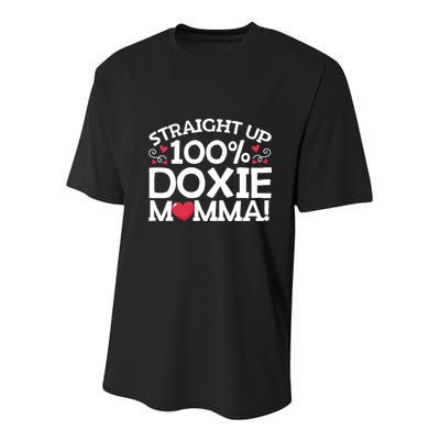 Weiner Dog Gift Who Love Their Daschund Dogs Meaningful Gift Youth Performance Sprint T-Shirt