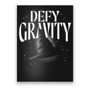 Wicked Defy Gravity Distressed Hat Poster Poster