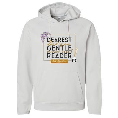 Whistledown Dearest Gentle Reader Performance Fleece Hoodie