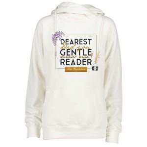 Whistledown Dearest Gentle Reader Womens Funnel Neck Pullover Hood