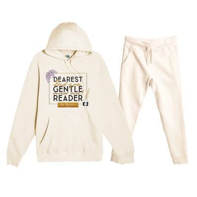 Whistledown Dearest Gentle Reader Premium Hooded Sweatsuit Set