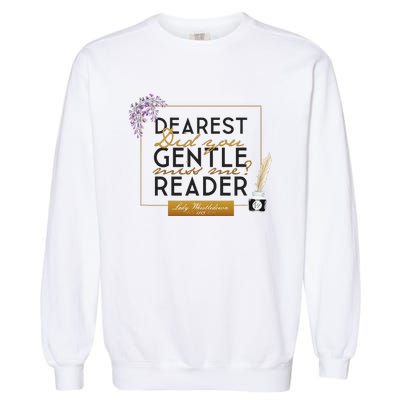 Whistledown Dearest Gentle Reader Garment-Dyed Sweatshirt