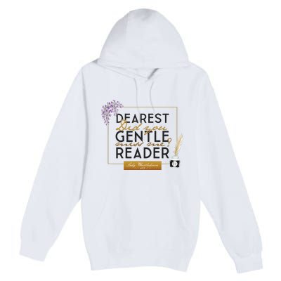 Whistledown Dearest Gentle Reader Premium Pullover Hoodie