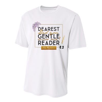 Whistledown Dearest Gentle Reader Performance Sprint T-Shirt