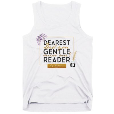 Whistledown Dearest Gentle Reader Tank Top